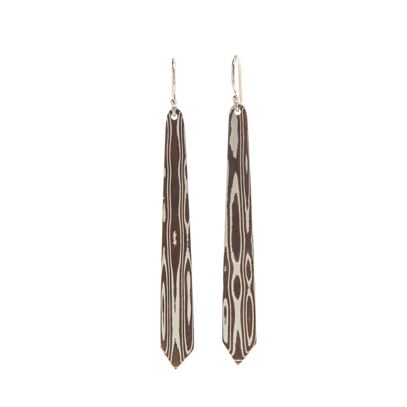 Jay McAleer | Mokume Gane Earrings I