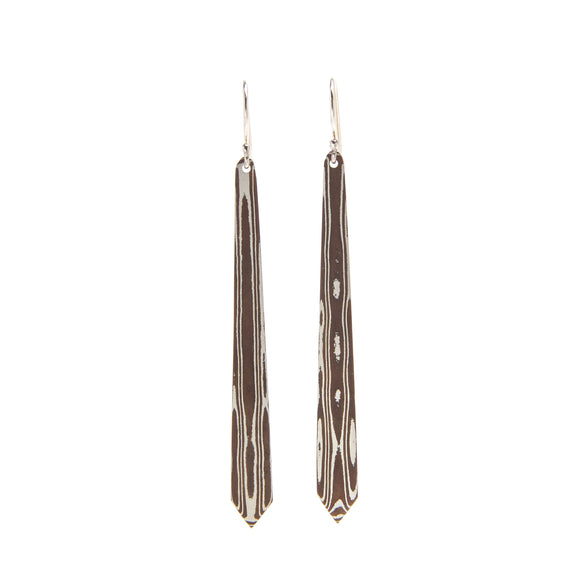 Jay McAleer | Mokume Gane Earrings II