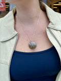 Claire Ramsey | Mokume Pendant #1