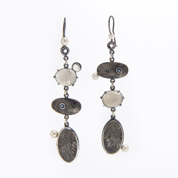 Jennifer Stenhouse | Moonshadow Chandelier Earrings