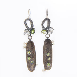 Jennifer Stenhouse | Drunk on the Moon Chandelier Earrings