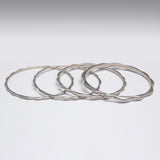 Francesca Urciuoli | Guri bori mokume gane bangles