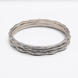 Francesca Urciuoli | Guri bori mokume gane bangles