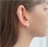 Earring Threads, Gold or Silver