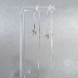 Earring Threads, Gold or Silver