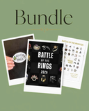 Battle of the Rings 2026 - Poster - Sticker (Bundle)