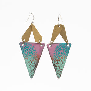 Salmon Belly Earrings
