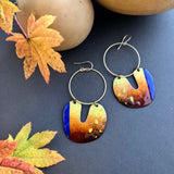 Water wall Earrings