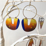Water wall Earrings