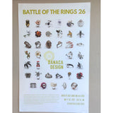 Battle of the Rings 2026 - Poster - Sticker (Bundle)