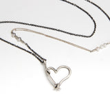 Long Heart Necklace