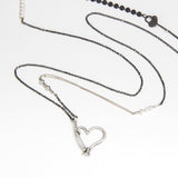 Long Heart Necklace