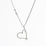Long Heart Necklace