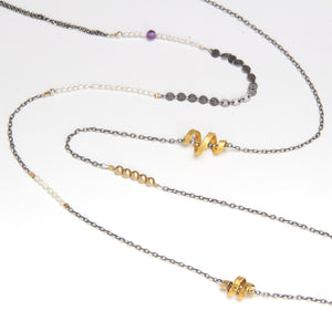Long Spiral Necklace