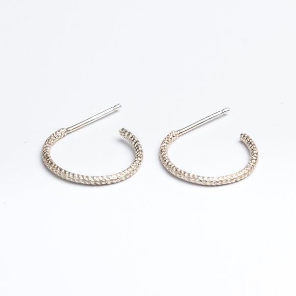 Sparkling Hoop Earrings