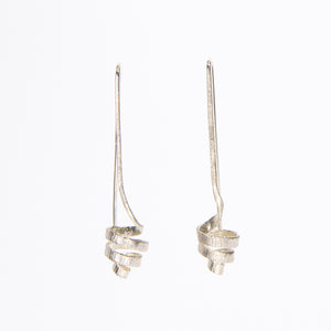 Drop Spiral Earrings