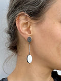 Mugen Hollow Drop Post Earrings