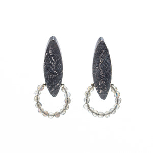 Labradorite Marquise Earrings