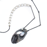 Black and White Trio Necklace