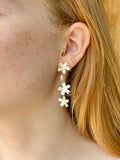 Sakura Blossoms - Cascading Sakura Earrings