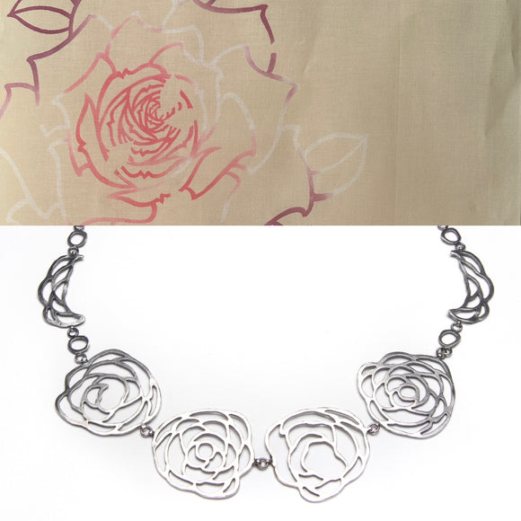 Lines of Rose I - Necklace