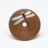 Dragonflies on Purple - Dragonfly Spindle