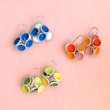 Sunset Porcelain Cluster Earrings