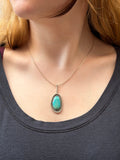 Turquoise Line Pendant