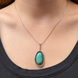 Turquoise Line Pendant
