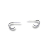 Mini dotted Hoop Earrings