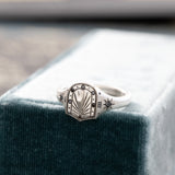 Melissa Scoppa - Sundial Signet Ring