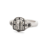 Melissa Scoppa - Sundial Signet Ring