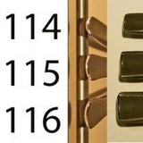 Chasing Tool: 115 - curved liner, medium