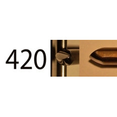 Chasing Tool: 415 - undercut, curved