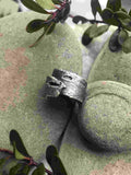 Cherry Bark Ring sterling silver