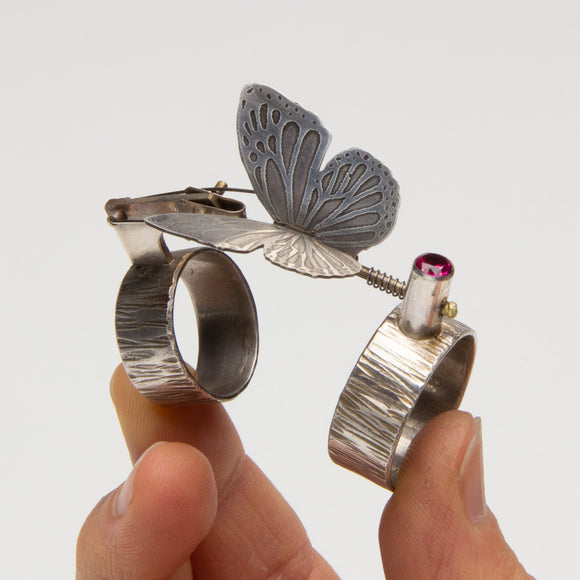 Richard Salley - Kinetic Butterfly Ring