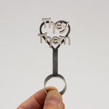 Katie Poliquin - They/Them Bubble-Wand Ring