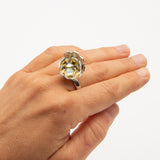 Karin Jacobson - Faceted Globe Ring