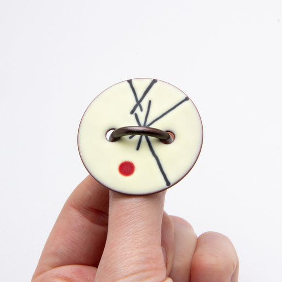 Tracy S Mastro	 - Reversible Button Ring