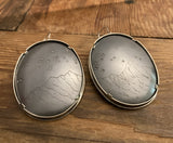 Sterling silver, cubic zirconia, brass milky way