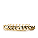 Medusa Bangle Bracelet in Gold