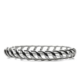 Medusa Bangle Bracelet in Silver