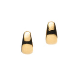 Small Gold Twist Hoop Earrings