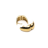 Small Gold Twist Hoop Earrings