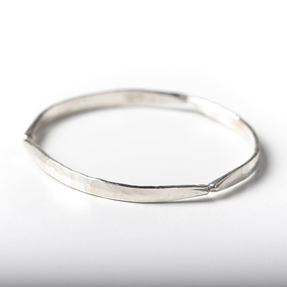 Forged Three Sided Bangle