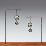 Chiastolite Segmented Dangles in Oxidized Sterling