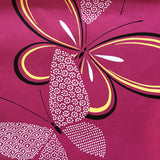 Dana Cassara - Yukata Jewelry Show Big Hopeful Butterfly Hoops silver and bass butterfly hoop earrings vintage Japanese cotton