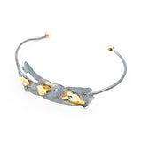 Oxidized Cloud Bracelet