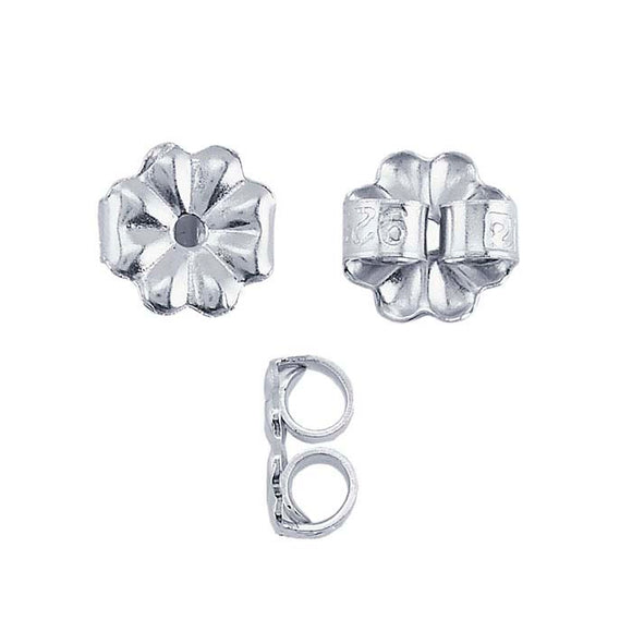 Ear Nut, Sterling Silver, 10pc