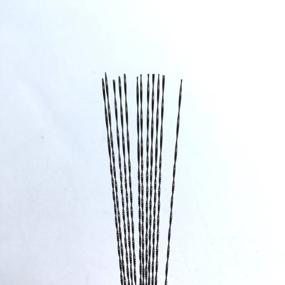 Sawblades, Wax, Spiral, 2/0